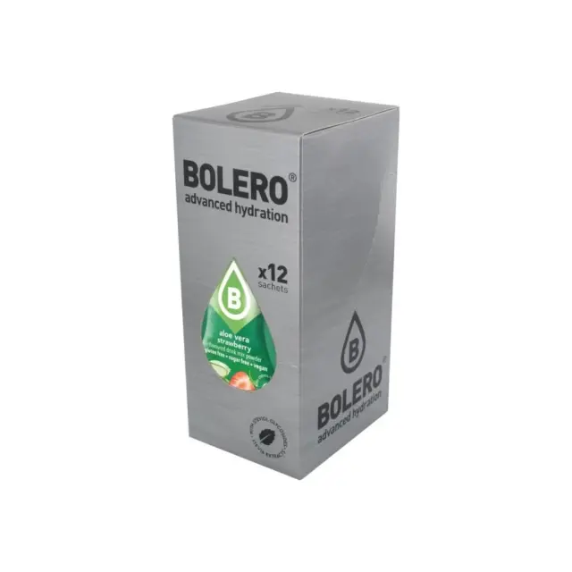 Bolero Classic Drink Mix Aloe Vera Strawberry, 12 x 9 g