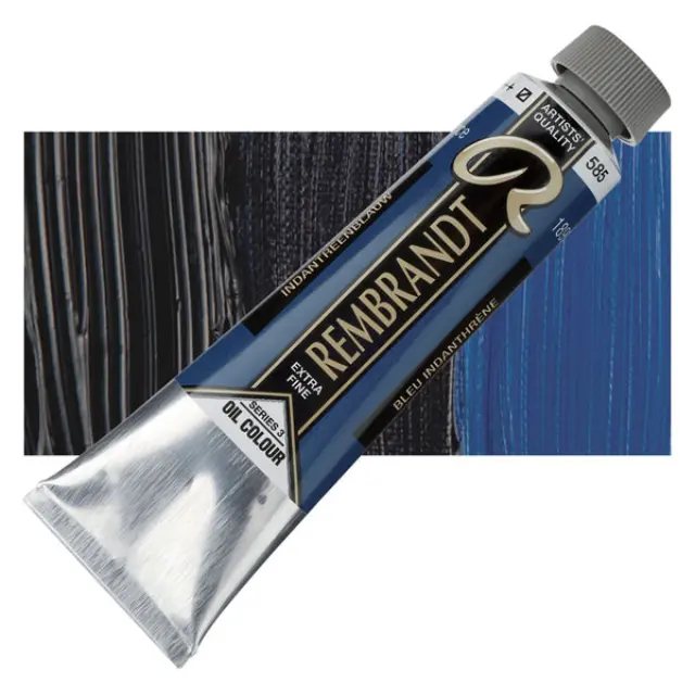 Λάδι Talens Rembrandt - 585 Indanthrene Blue - 40ml