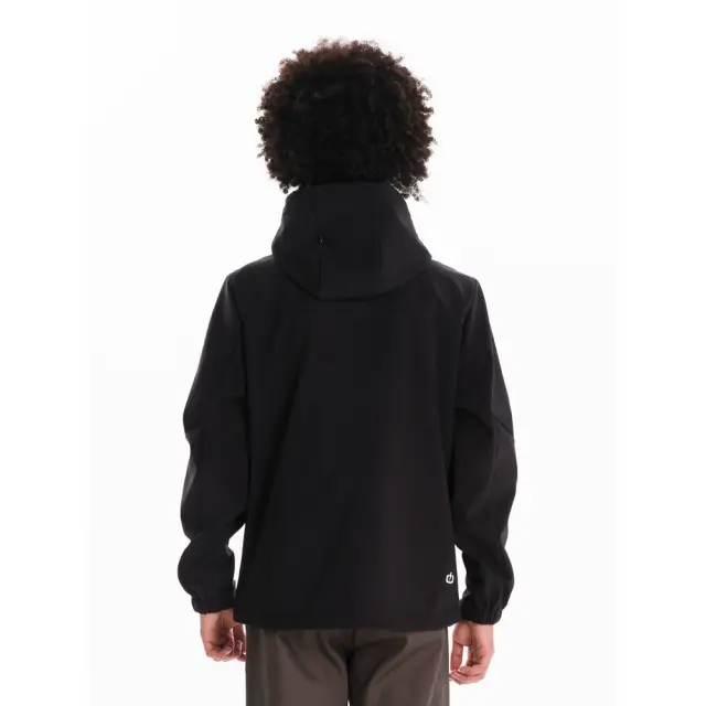 Emerson Hooded Bonded Jacket (242.EM11.06-Black) - Μαύρο - S 3