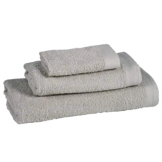 Πετσέτα Χεριών 30x50 Casual 500gsm Das Home 5902 Grey 100% βαμβακερό