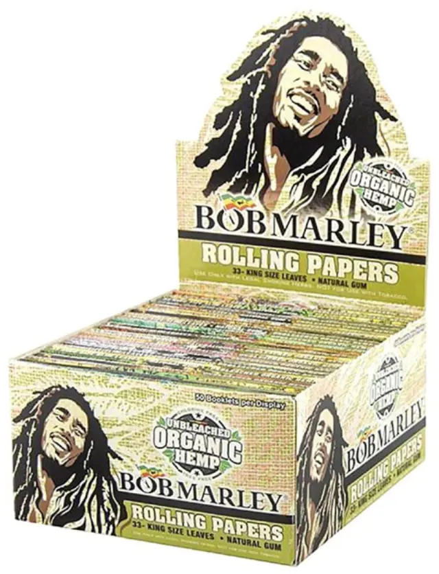 Bob MarLey Χαρτάκια Organic Hemp - King Size 50τεμ. 3