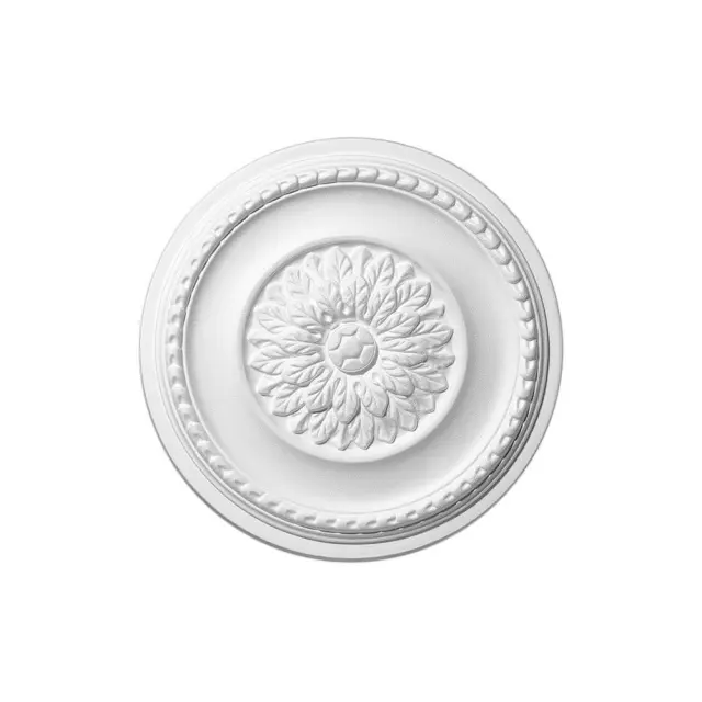 Deco Ροζέτα Οροφής Φωτιστικού πολυστερίνης 420mm Λευκή / Elisa 2