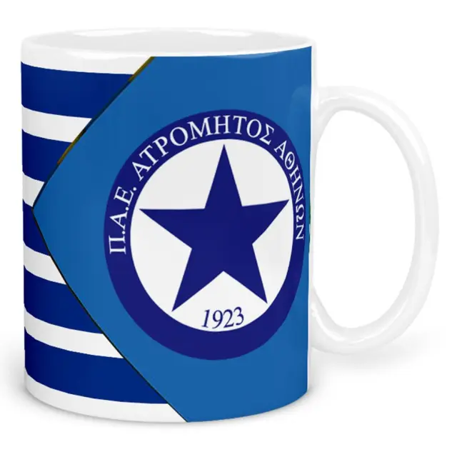 Kούπα κεραμική , ομάδες , ΑΤΡΟΜΗΤΟΣ , Με συσκευασία για δώρο 3