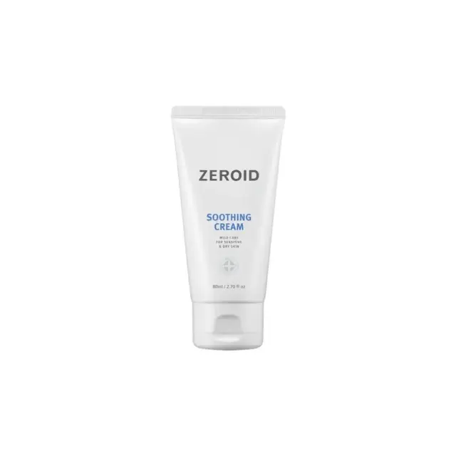Zeroid Soothing Cream Καταπραϋντική Ενυδατική Κρέμα για Ξηρή και Ευαίσθητη Επιδερμίδα, 80ml