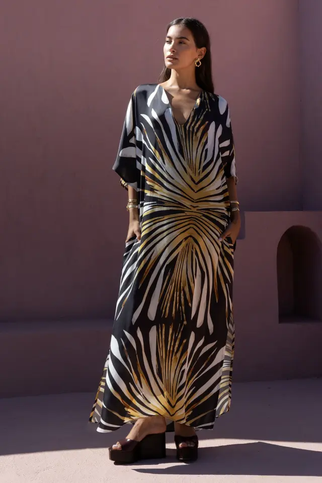 NEMA RESORT WEAR MAXI DRESS (15107N912-MULTICOLOUR) - L