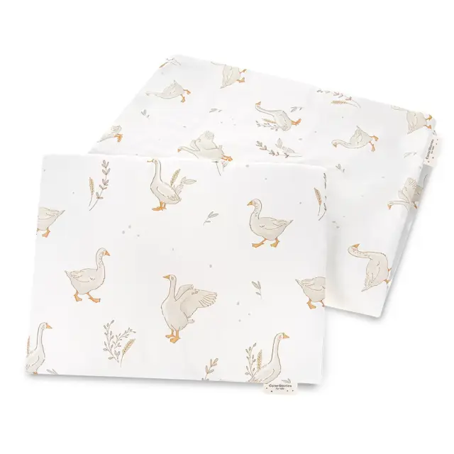 Πάπλωμα Βαμβακερό 70x100cm με Μαξιλάρι Happy Goose White Stories 5904067051867