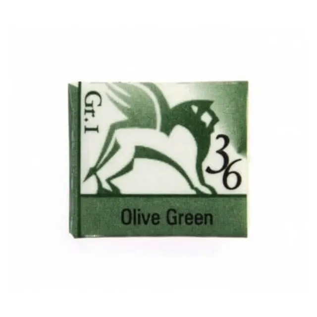 Παστίλιες ακουαρέλας 1,5ml - Olive green