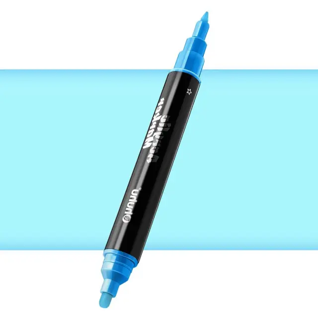 Ohuhu Acrylic Marker με Διπλή Μύτη N503 - Neon Blue (OHUHU)