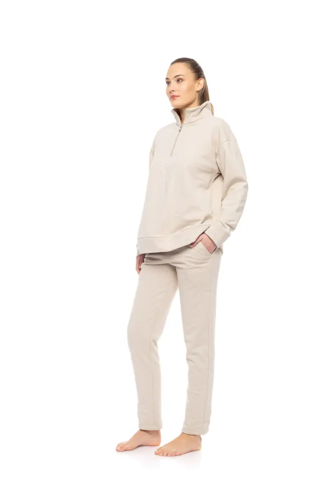 W1852 - Sand - LOUNGEWEAR SOFT SOLID 2