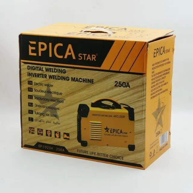 Epica Star EP-10235 Ηλεκτροκόλληση Inverter 300A (max) Ηλεκτροδίου (MMA) 2