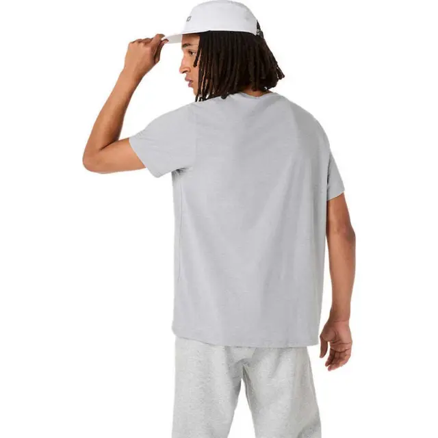 Asics Men's Spiral Embroidery Shortsleeve T-Shirt Γκρι 2031F458-020 (Asics) 3