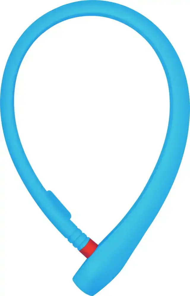 ΚΛΕΙΔΑΡΙΑ ABUS 560/65 UGRIP CABLE - ΜΠΛΕ
