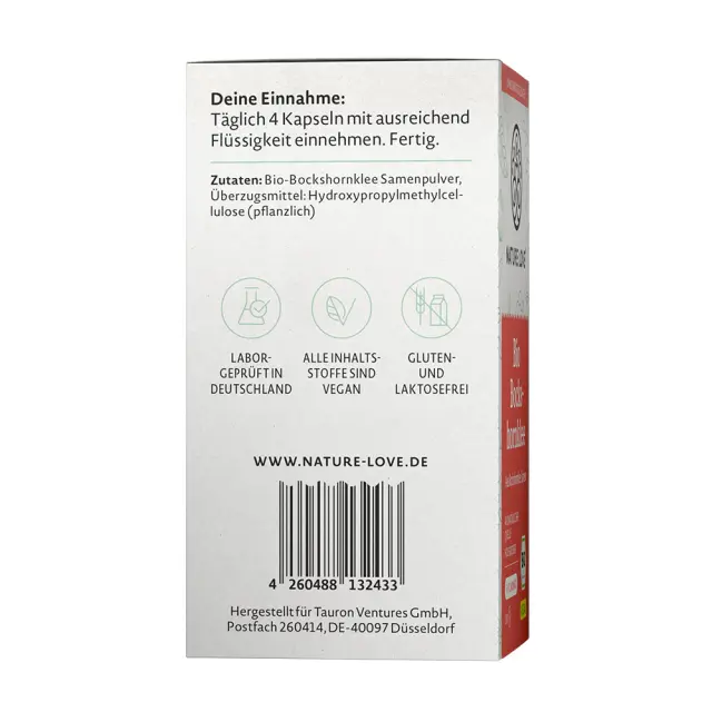 Nature Love Organic Fenugreek 3