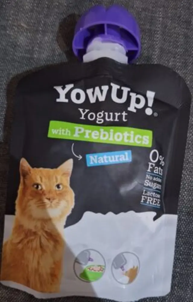 YowUp Cat Yogurt Pouch Γιαούρτι Με Πρεβιοτικά για Γάτες 85gr Μονόχρωμο