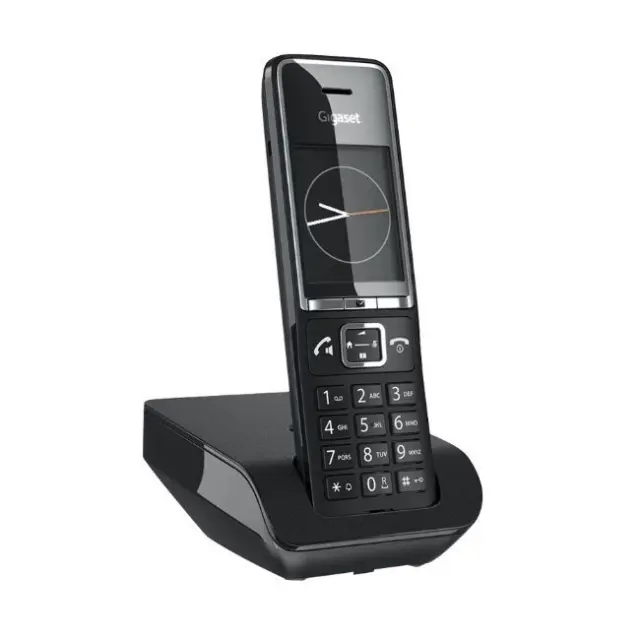 Gigaset Ασύρματο Τηλέφωνο Comfort 550 Black/Chrome (S30852-H3001-D204) 2