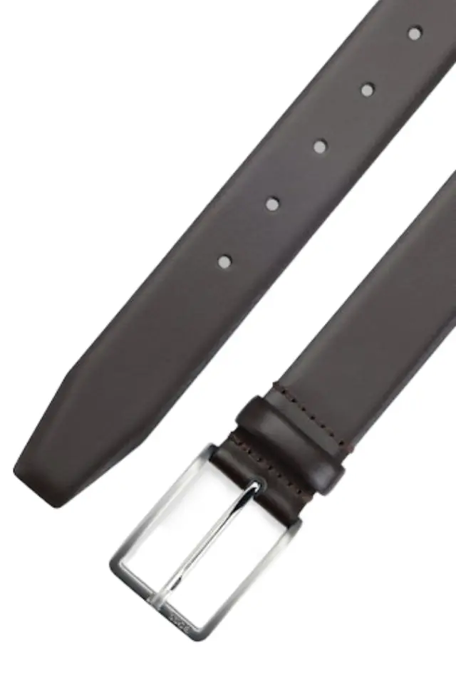 BOSS Erman-L ανδρική δερμάτινη ζώνη 50491834-2 2