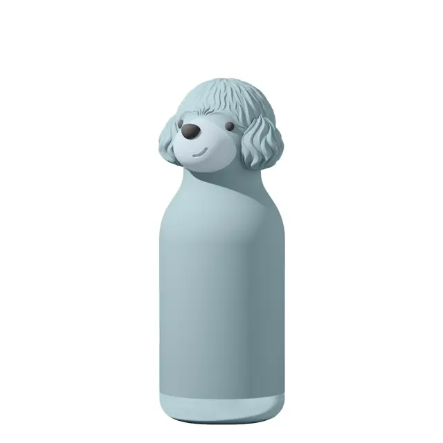 Παιδικό Ισοθερμικό Παγούρι Bestie Poodle με Καλαμάκι Asobu 460 ml
