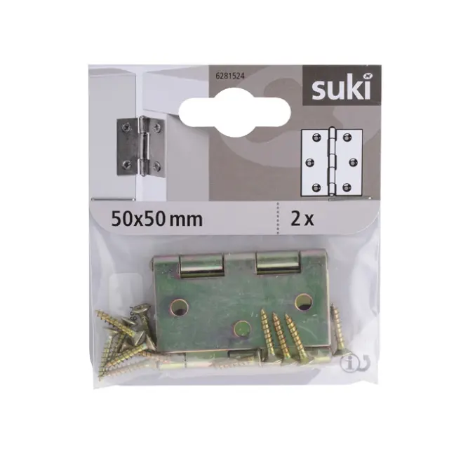 Μεντεσές 50x50mm PASSIV Γωνιώδης 2