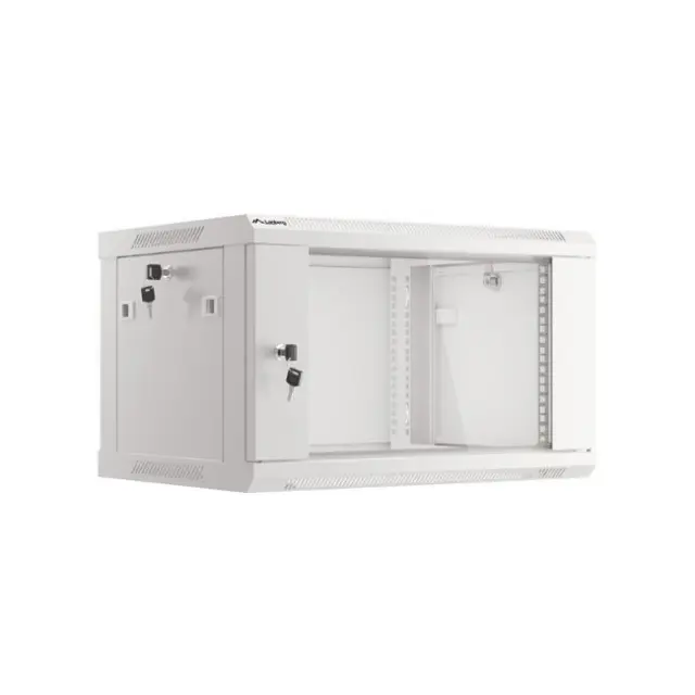 Lanberg Καμπίνα Rack 19" 6U 600X450 Gray V2 (WF01-6406-10S)