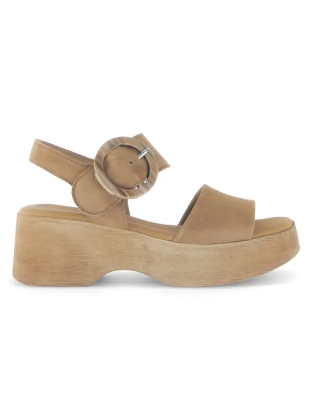 Gabor Πέδιλα Γυναικείο δέρμα Nubuck Καφέ GAB/64520 14-WALNUT 3