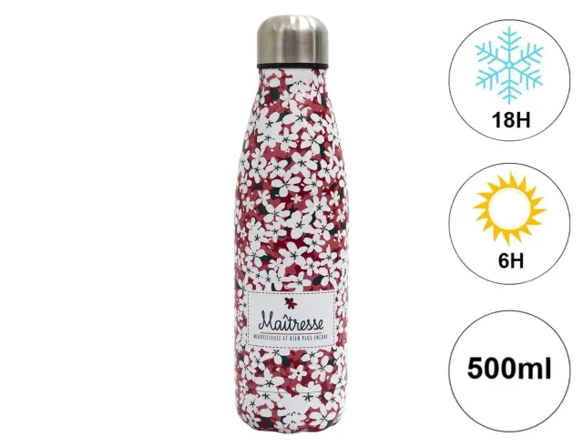 Mπουκάλι Θερμός Cook Concept με χωρητικότητα 500ml και διατήρηση θερμοκρασίας 6h ζεστό / 18h κρύο KA0277