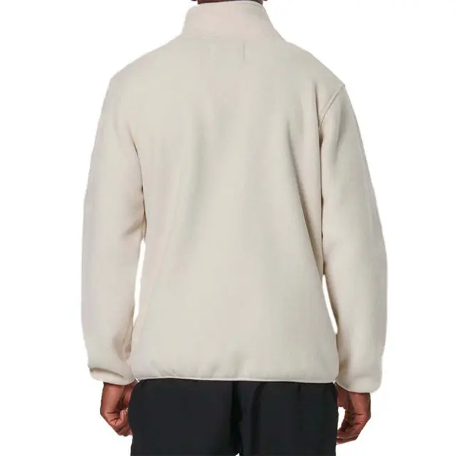 Body Action Men's Bucle Fleece Jacket Εκρού 073522-05 (Body Action) 2