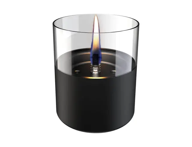 Επιτραπέζια Εστία Φωτιάς Lilly 10 Tenderflame με διάρκεια καύσης 9 - 10 ώρες, χωρητικότητα δεξαμενής 300ml και διαστάσεις 10x11.5cm - Black TF-200003 2