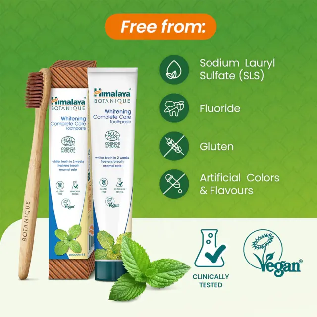 Himalaya Botanique Whitening Complete Care Toothpaste 3