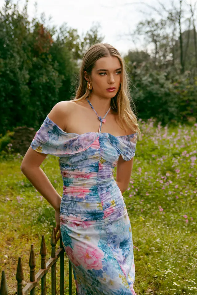 MIND MATTER AMBROSIA MAXI FLORAL ΦΟΡΕΜΑ Φλοράλ - S