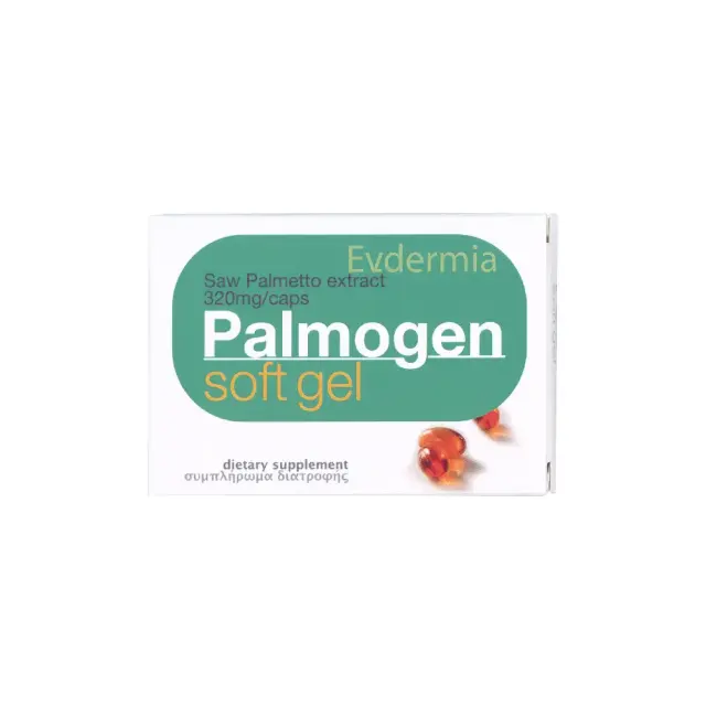 Evdermia Palmogen Συμπλήρωμα Διατροφής για την Αντιμετώπιση της Τριχόπτωσης 30 caps