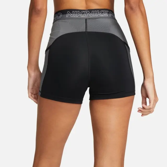 Nike Pro 3in Short Femme (DX0059-010) - Μαύρο 2