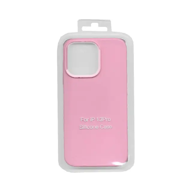 Θήκη Σιλικόνης OEM Liquid Silicone για Apple iPhone 13 Pro Ροζ