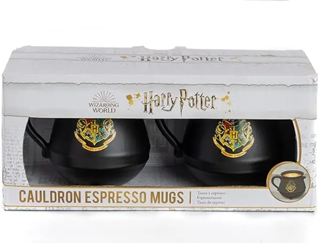 Κεραμικές Κούπες Harry Potter Cauldron Espresso Mugs Set of 2 300ml 2