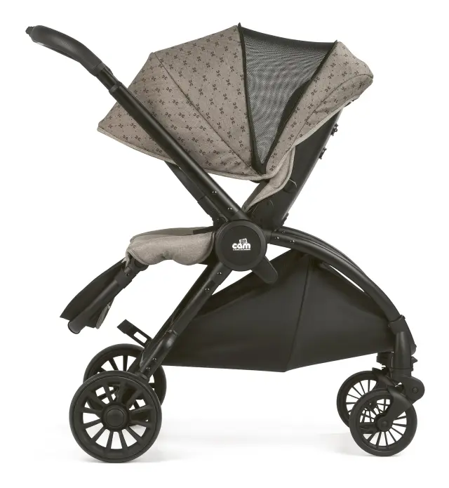CAM IL MONDO DEL BAMBINO VOGUE Stroller BEIGE ΜΠΕΖ ΜΕΛΑΝΖΕ ITL 3