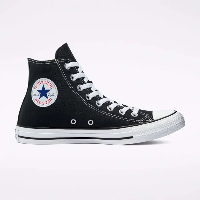 Converse Unisex Chuck Taylor All Star HI Canvas Μαύρο - Άσπρο M9160C (Converse)