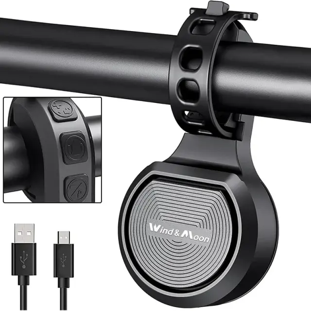 ΗΛΕΚΤΡΙΚΗ ΚΟΡΝΑ ΜΕ ΣΥΝΑΓΕΡΜΟ 130 DECIBEL IPX6 USB ΓΙΑ ΗΛΕΚΤΡΙΚΑ ΠΑΤΙΝΙΑ/ΠΟΔΗΛΑΤΑ