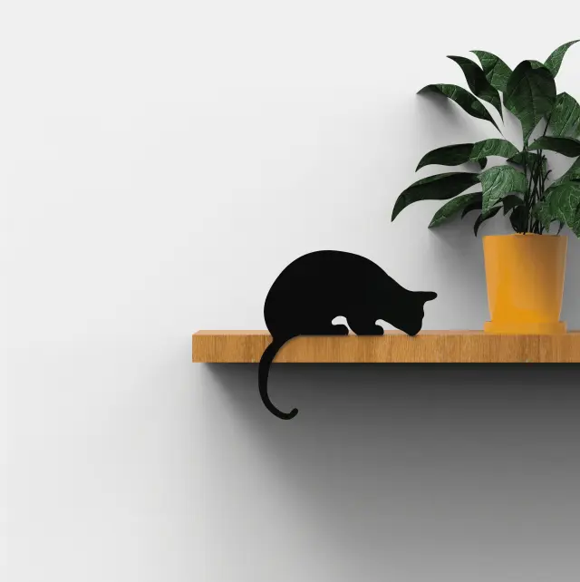 Artori Design Διακοσμητική φιγούρα γάτας Cat's meow: SHERLOCK