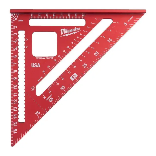 Milwaukee 4932472124 - Γωνιόμετρο Μαραγκών με Πατούρα 18cm 2
