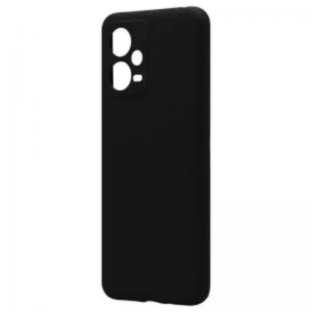 Θήκη Liquid Silicon inos Xiaomi Poco X5 5G/ Redmi Note 12 5G L-Cover Μαύρο N62641 2
