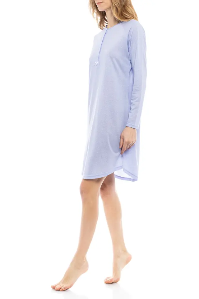 W907 - Type - NIGHTGOWN BLUE DOTS 2