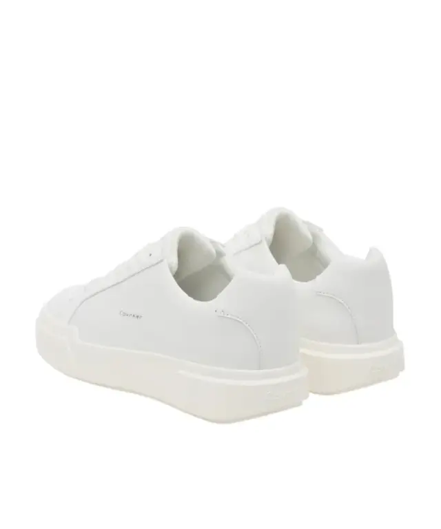 Calvin Klein - Γυναικεία Sneakers Chunky Cupsole Laceup Lth Wn YW0YW01947-0K4 Λευκό 3