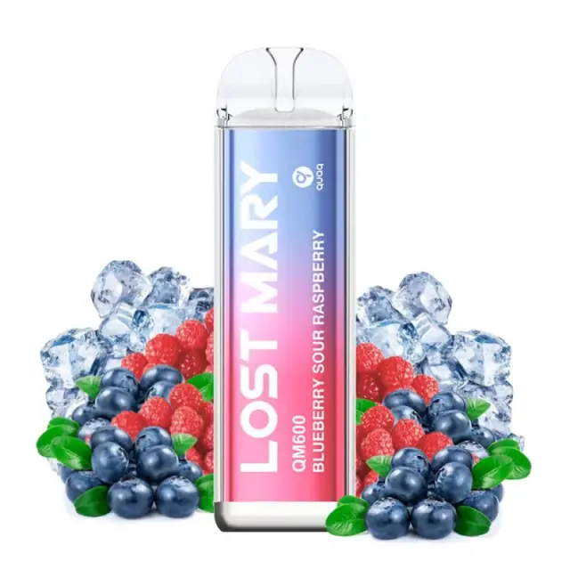 Lost Mary QM600 20mg 2ml Blueberry Sour Raspberry