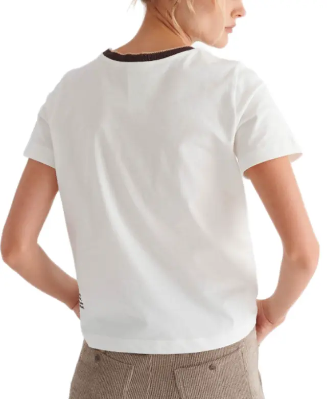 Attrattivo γυναικείo t-shirt με lettering 9923935-1 2