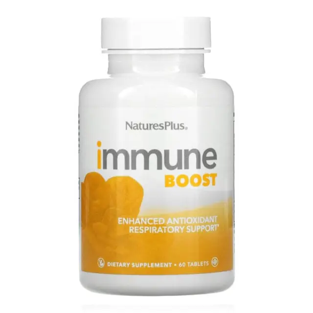 Nature's Plus Immune Boost Συμπλήρωμα για την Ενίσχυση του Ανοσοποιητικού 60 ταμπλέτες