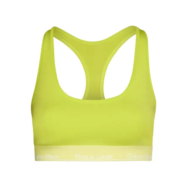 Calvin Klein Γυναικείο Μπουστάκι Pride This Is Love, Χρώμα Lemon Lime