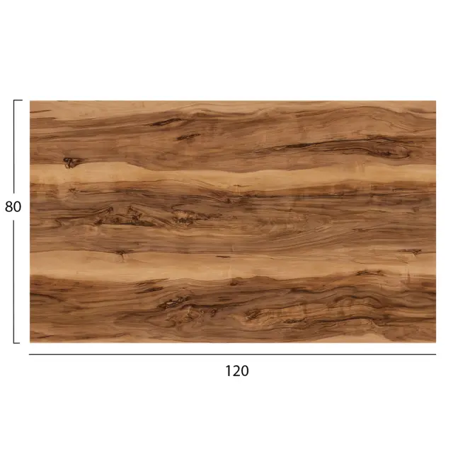 ΕΠΙΦΑΝΕΙΑ ΤΡΑΠΕΖΙΟΥ HPL ΟΡΘΟΓΩΝΙΑ FB95840.30 INDIAN SHEESHAM 120x80εκ. 2