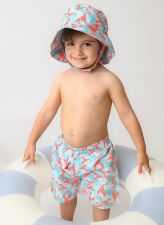 Αντιηλιακό Καπέλο Bucket Zoocchini Logan The Lobster ZOO15109 3