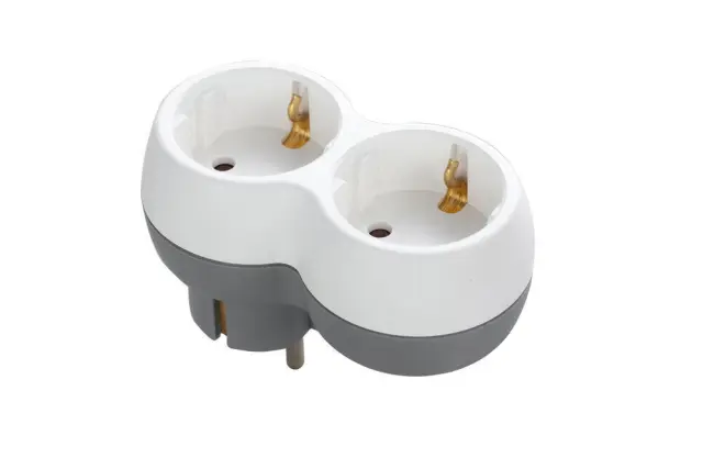 Αντάπτορας Ρεύματος Technik 2x Schuko (5999574560308)