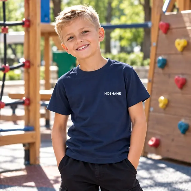 Παιδικό T-shirt Noshame® Navy - 162631J - 10Y 2