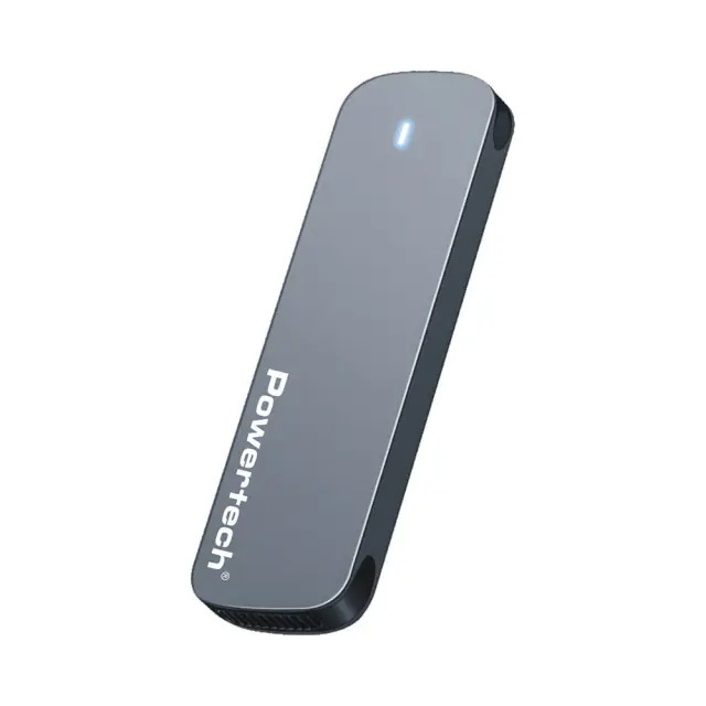 Θήκη Για Εξωτερικό Σκληρό Δίσκο Powertech PT-1374 M.2 SSD NGFF 6Gbps Enclosure Γκρι